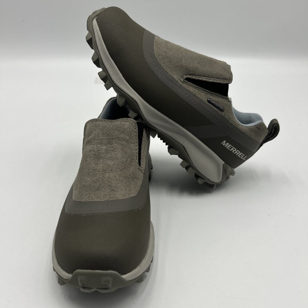 Merrell Thermo Snowdrift Shoes Waterproof TAN GRAY Women’s Size 5 J90054